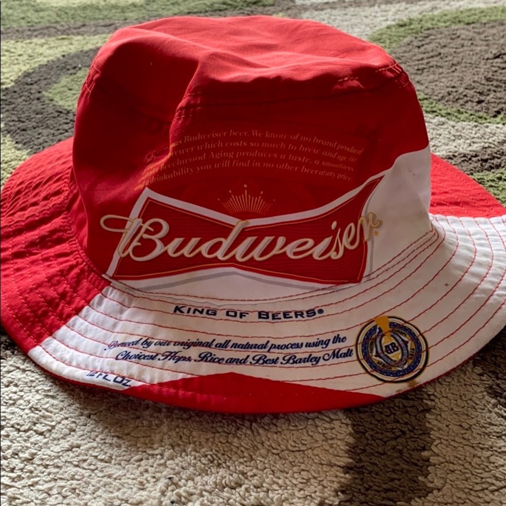 Budweiser bucket hat